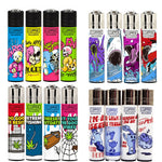 Load image into Gallery viewer, CLIPPER Lighters Printed Various Designs Box Of 48