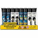 Load image into Gallery viewer, CLIPPER Lighters Printed Various Designs Box Of 48