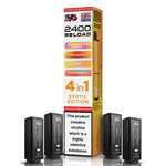 Load image into Gallery viewer, IVG 2400 Reload 4in1 Prefilled POD