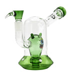 Load image into Gallery viewer, Grace Glass Spaceship Alien Bong – Green (18cm)