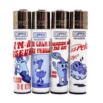 Load image into Gallery viewer, CLIPPER Lighters Printed Various Designs Box Of 48