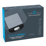 Load image into Gallery viewer, ON BALANCE Intrepid Series Compact Bench Scale - IS-5KG-BK (5000g x 0.1g)