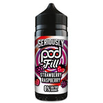 Load image into Gallery viewer, Seriously Pod Fill - Strawberry Raspberry 0mg 100ml