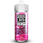 Load image into Gallery viewer, Strawberry Raspberry Cherry Ice E-Liquid by Double Drip 100ml