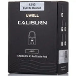 Load image into Gallery viewer, Uwell Caliburn A3 Replacement Pods 4 pack