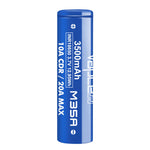 Load image into Gallery viewer, Vapcell M35A 18650 3500mAh Blue Rechargeable Battery