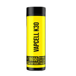Load image into Gallery viewer, Vapcell K30 18650 3000mAh 15A Gold Rechargeable Battery
