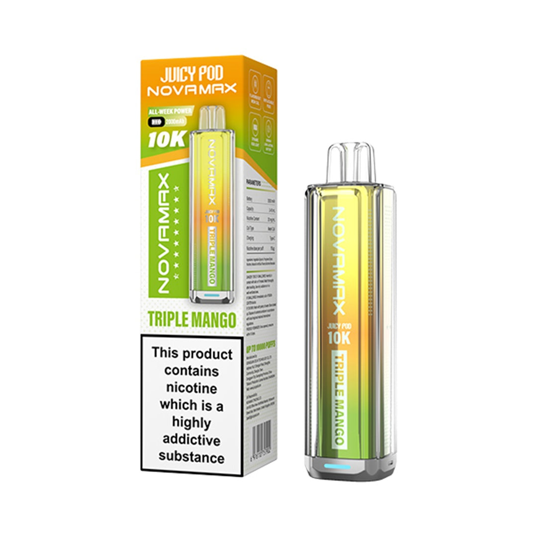 Juicy Pod NOVAMAX 10K Prefilled Vape KIT