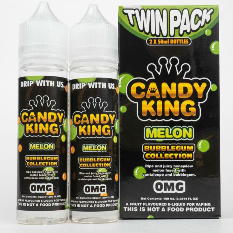 Candy King Melon Bubblegum (Twin Pack)