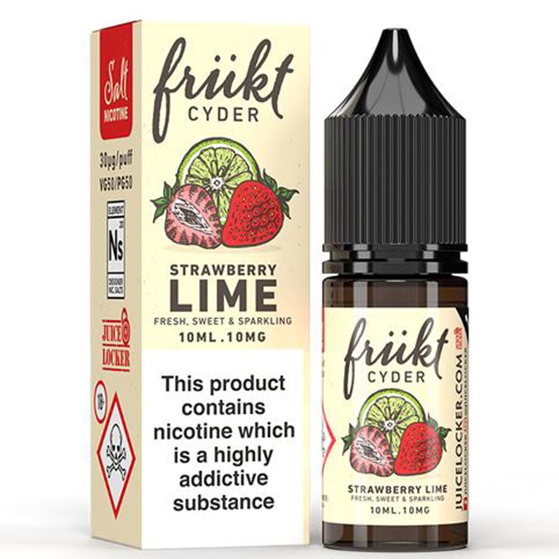 Strawberry Lime by Frukt Cyder Salt 10ml
