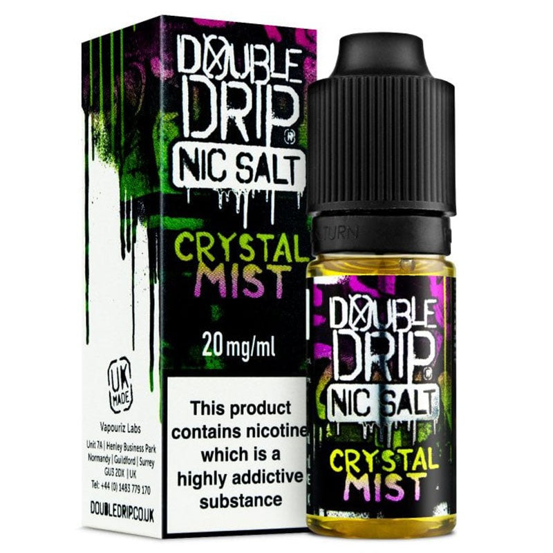 CRYSTAL MIST E-LIQUID BY DOUBLE DRIP NIC SALT