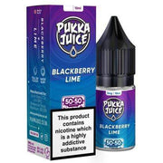 Pukka Juice - Nic Salt Blackberry Lime 10ml E-liquid