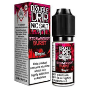 Strawberry Burst Nic Salt e-liquid By Double Drip