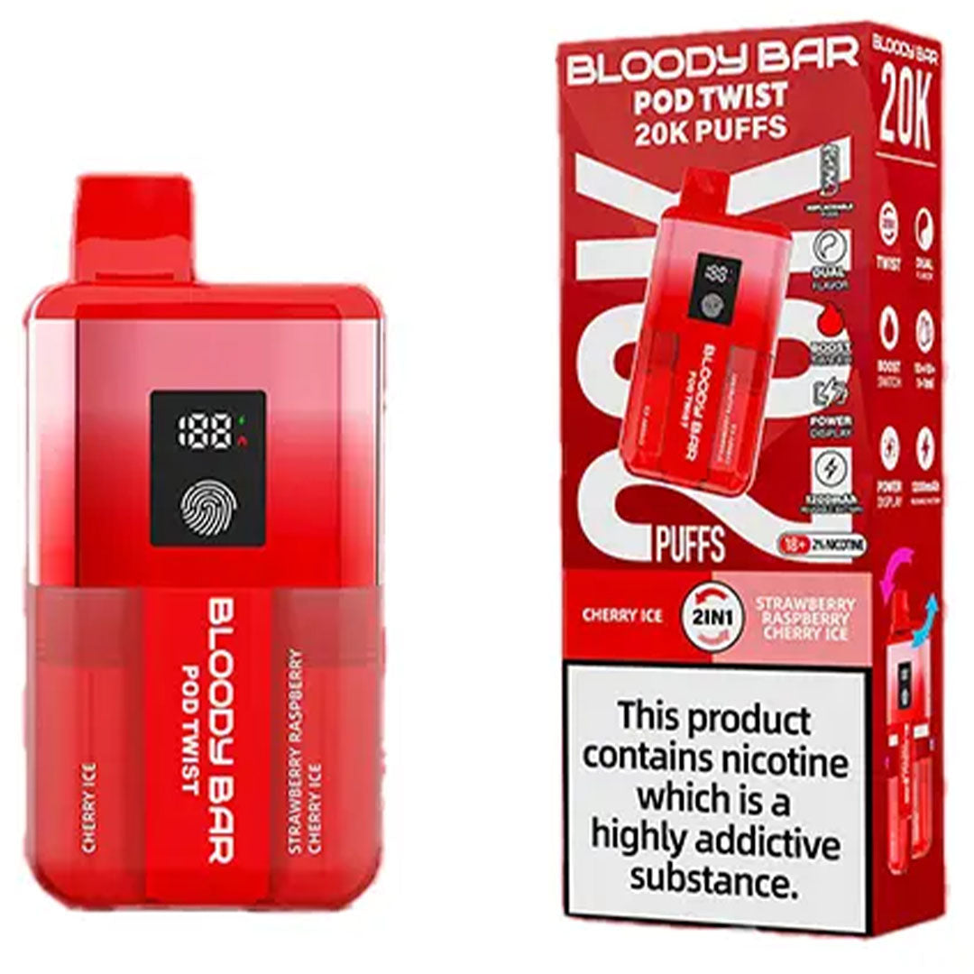 Bloody Bar Ultra Twist 20K Prefilled Vape KIT