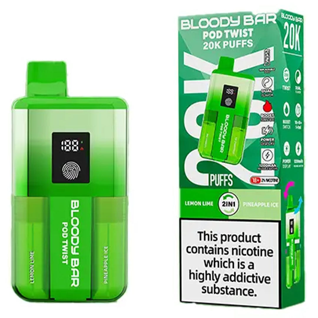Bloody Bar Ultra Twist 20K Prefilled Vape KIT