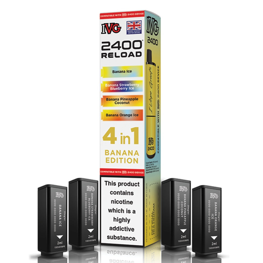 IVG 2400 Reload 4in1 Prefilled POD