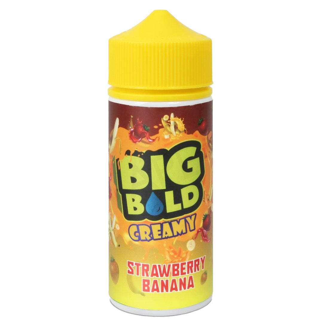 Big Bold Creamy - Strawberry Banana 0mg 100ml