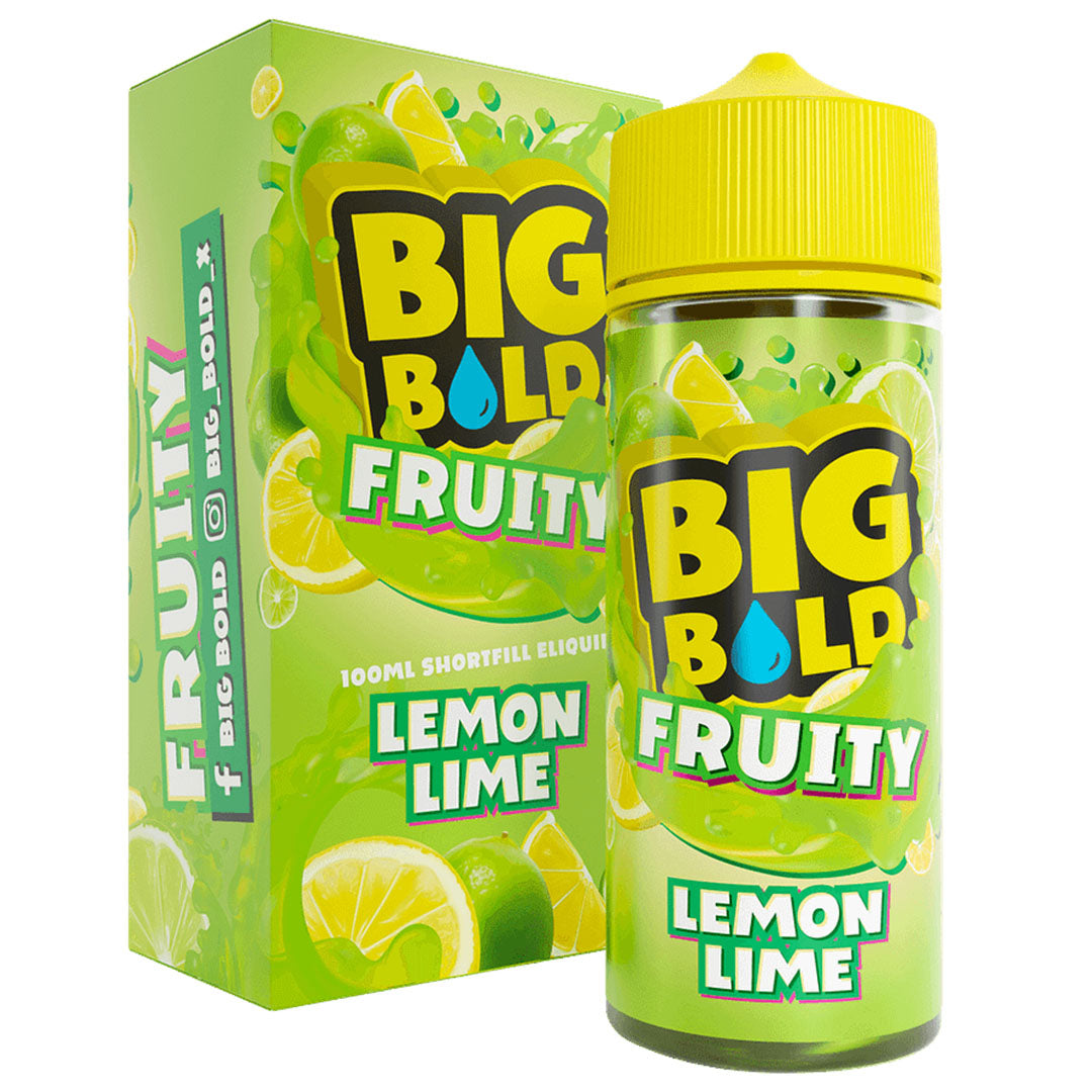 Big Bold Fruity Lemon Lime - 0mg 100ml
