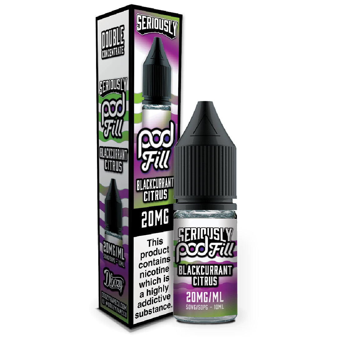 Doozy Vape Seriously Pod Fill Salt 10ml 5mg