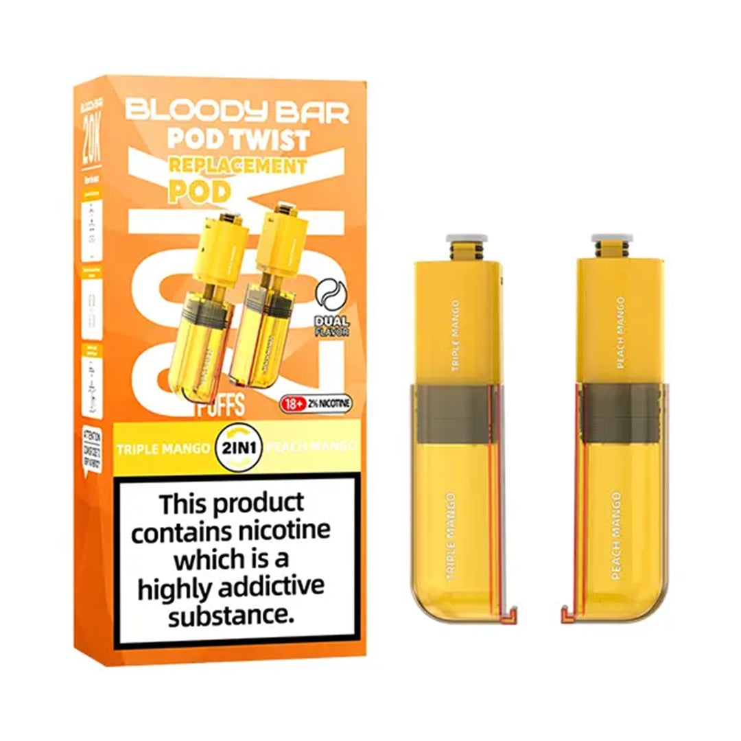 Bloody Bar 20k Pod Twist Prefilled Pods 20mg