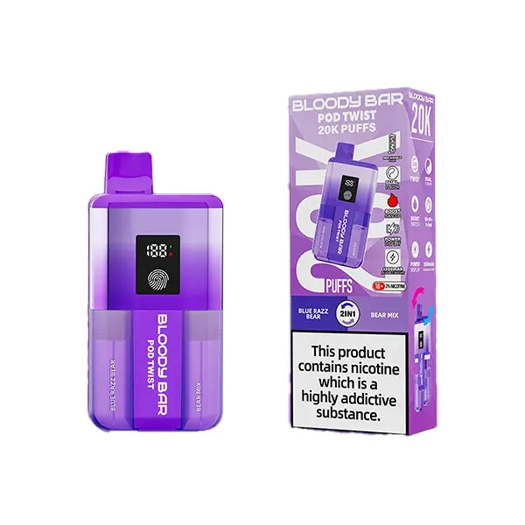Bloody Bar Ultra Twist 20K Prefilled Vape KIT