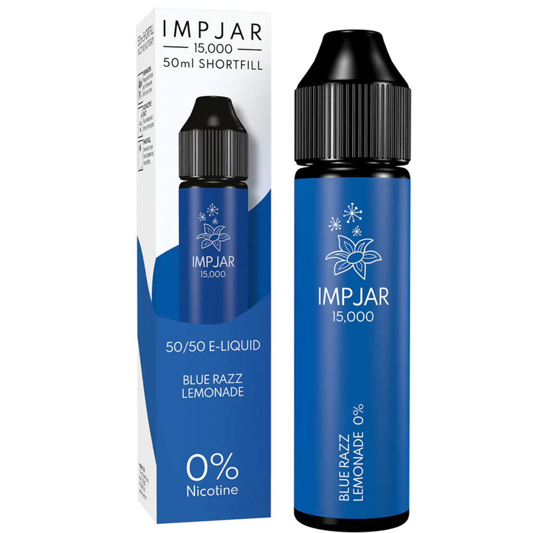 Blue Razz Lemonade 50/50 By Imp Jar 50ml