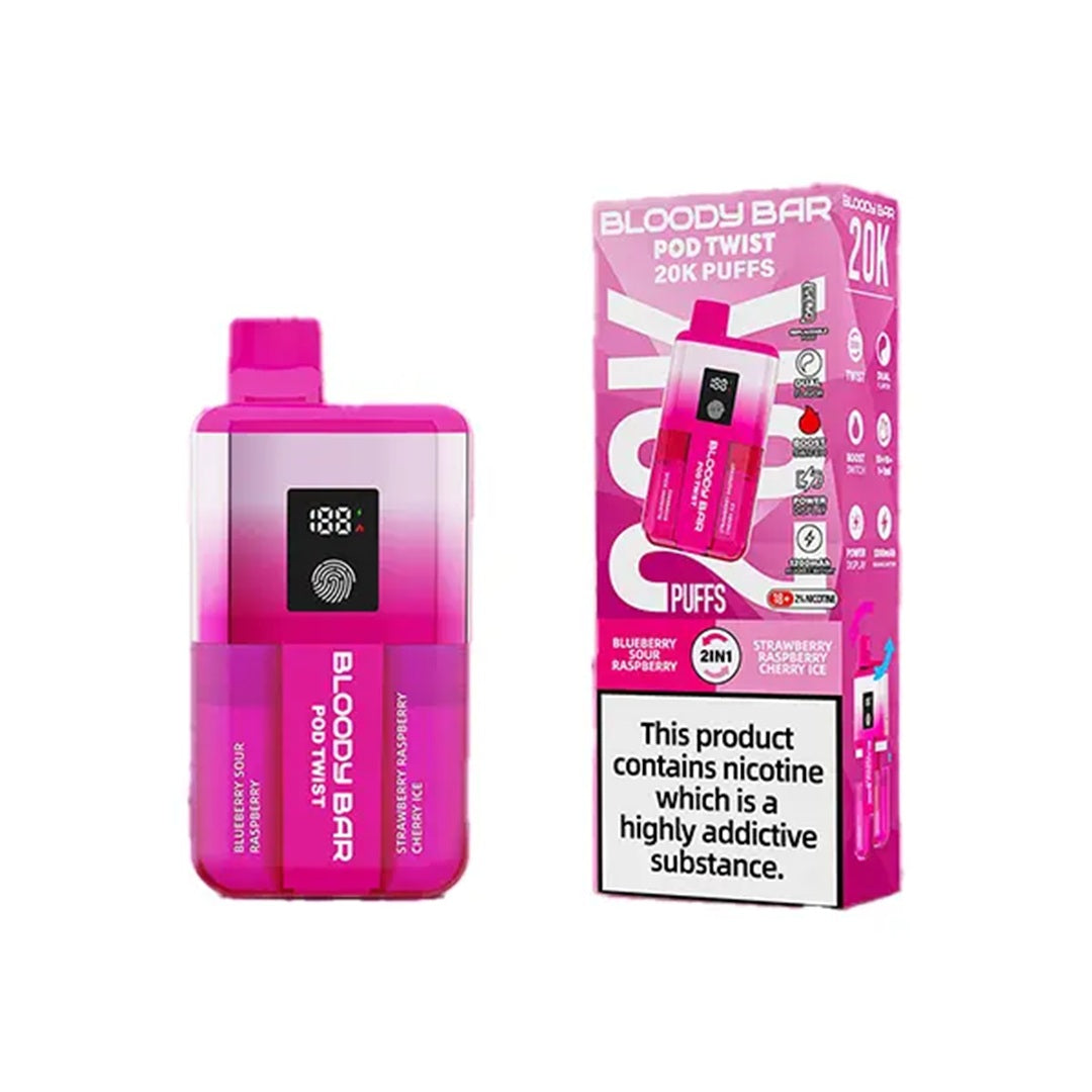 Bloody Bar Ultra Twist 20K Prefilled Vape KIT