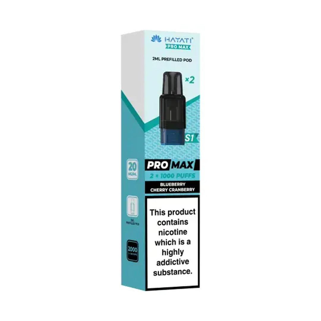 Hayati Pro Max S1 Prefilled Pods