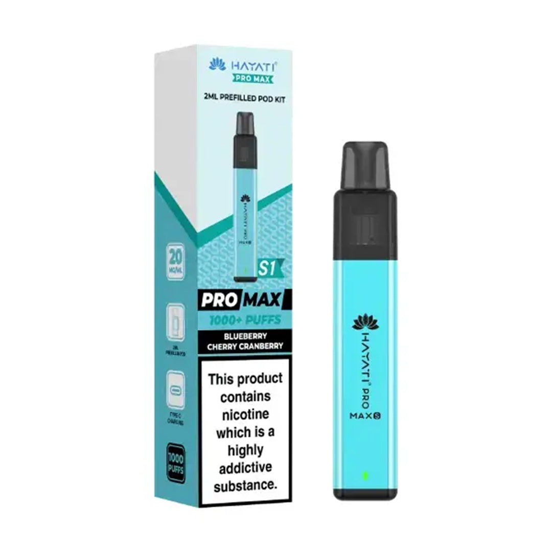 Hayati Pro Max S1 Prefilled Pod Kit