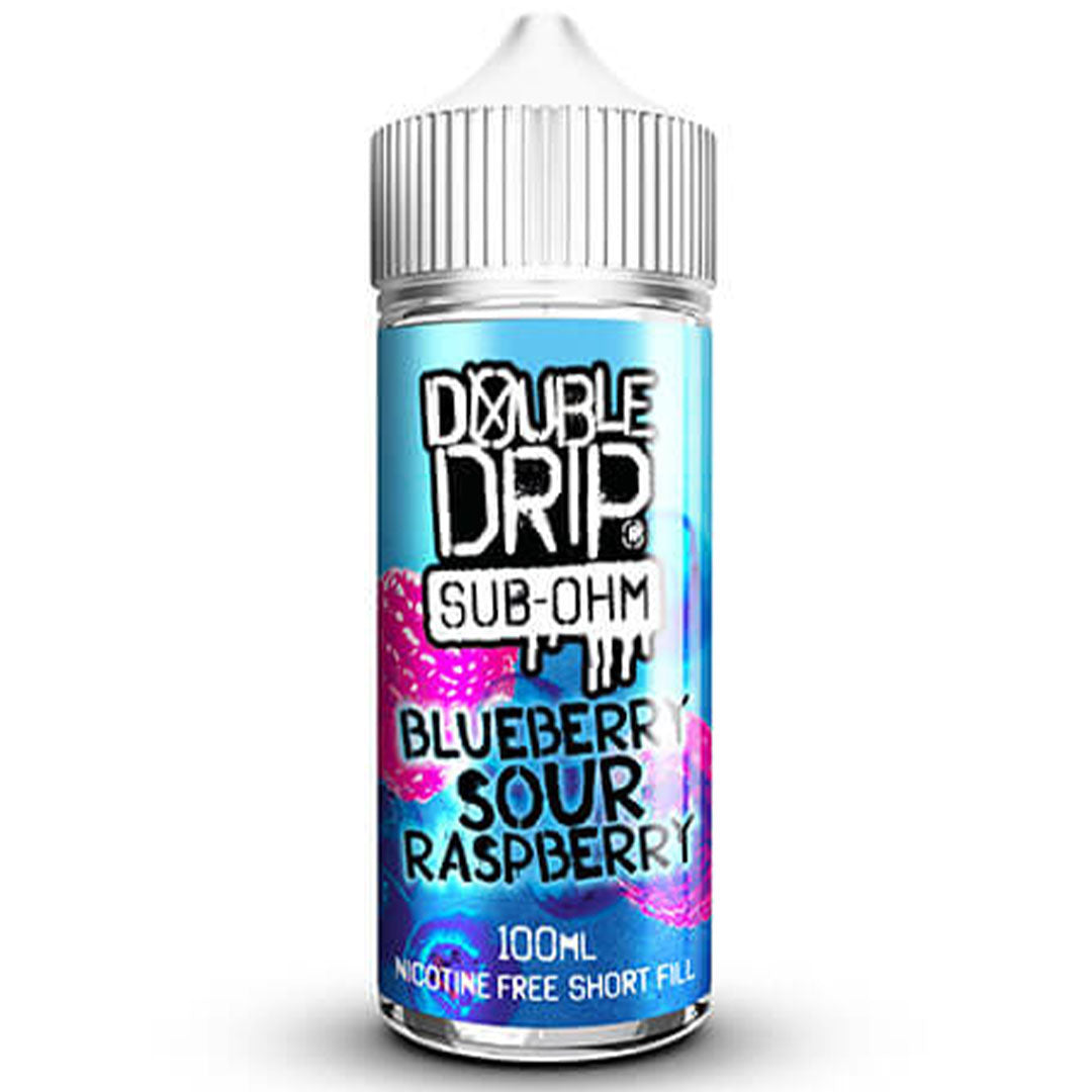 Blueberry Sour Raspberry E-Liquid by Double Drip 100ml