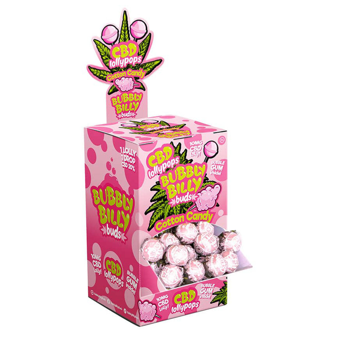 Bubbly Billy Buds CBD Lollipops (100 Pack)
