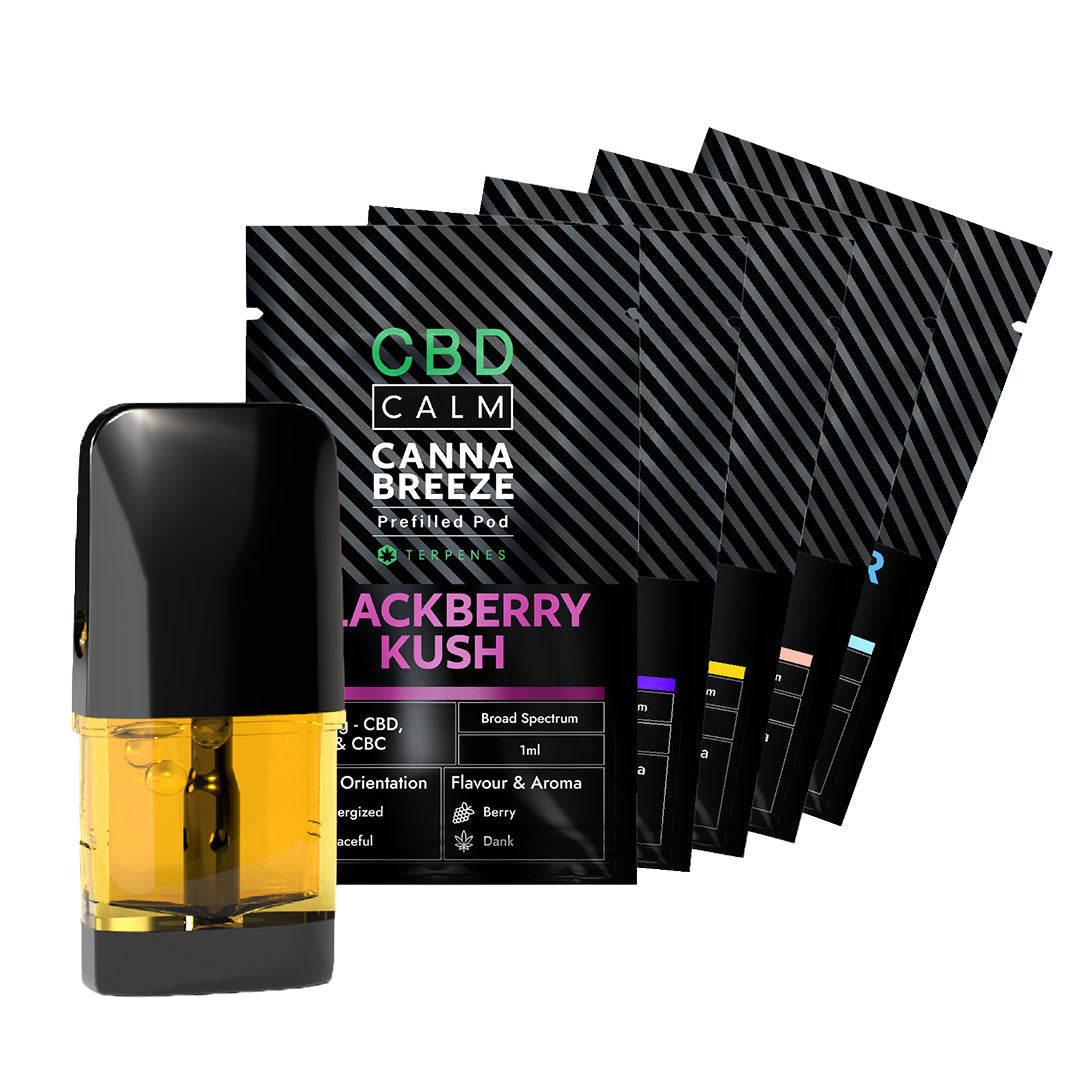 CBD Calm Cannabreeze 900mg CBD Vape Pod