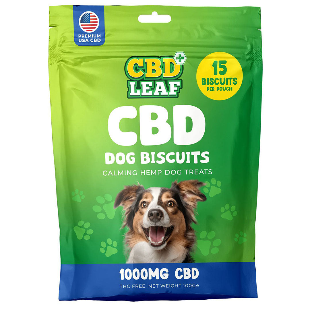 CBD Leaf CBD Dog Treats 1000mg