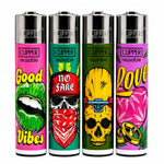 Load image into Gallery viewer, CLIPPER Lighters Printed Various Designs Box Of 48