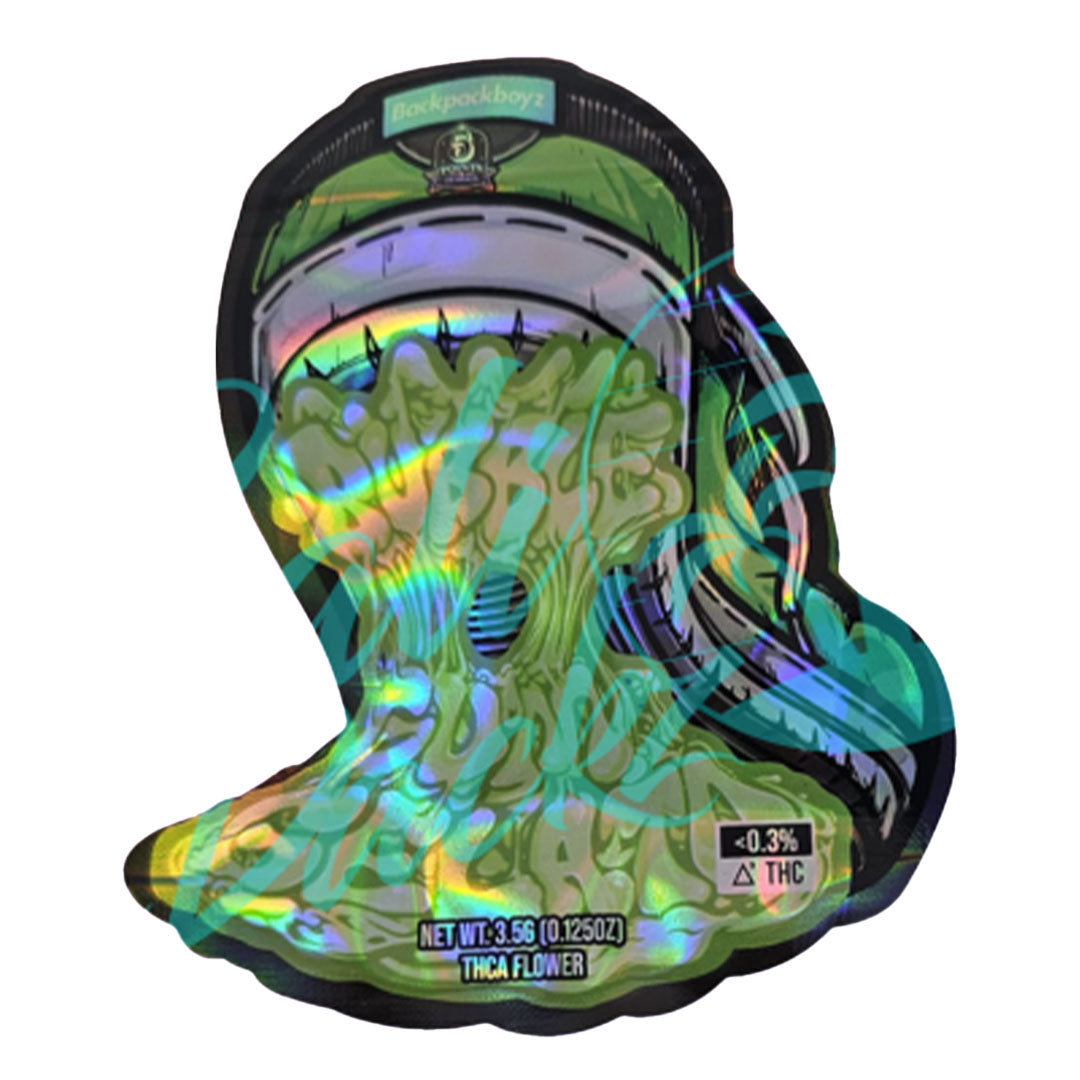 Cali Packs 3.5g Empty Mylar Bags Packaging