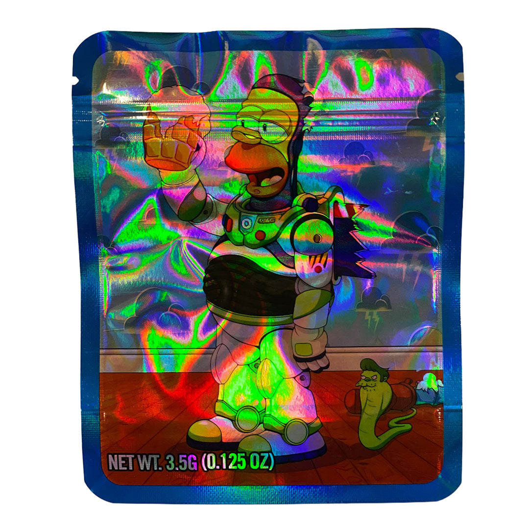 Cali Packs 3.5g Empty Mylar Bags Packaging