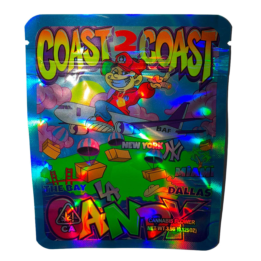 Cali Packs 3.5g Empty Mylar Bags Packaging