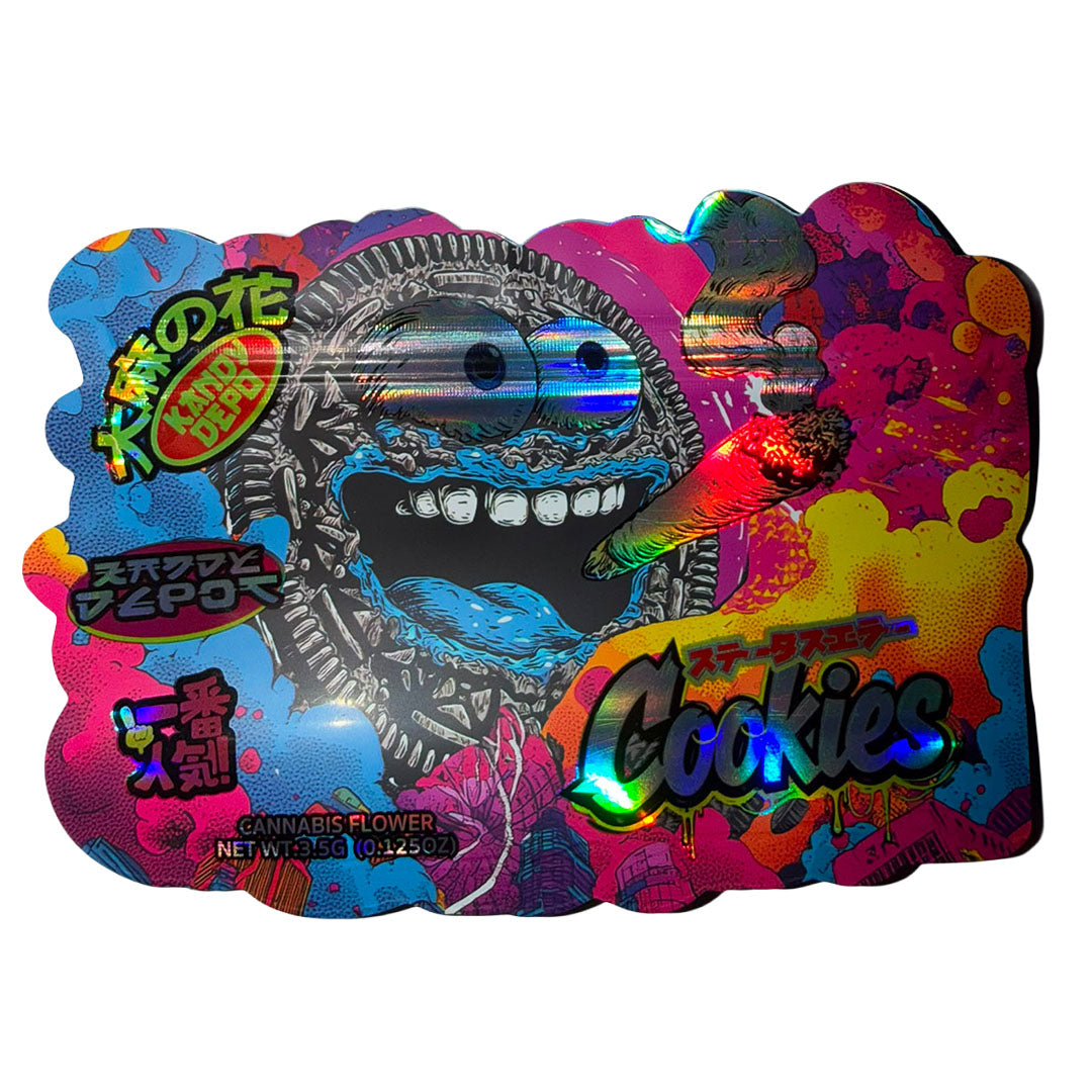 Cali Packs 3.5g Empty Mylar Bags Packaging