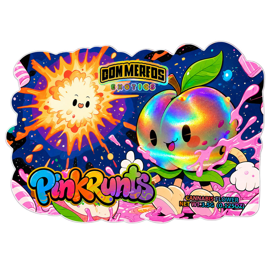 Cali Packs 3.5g Empty Mylar Bags Packaging