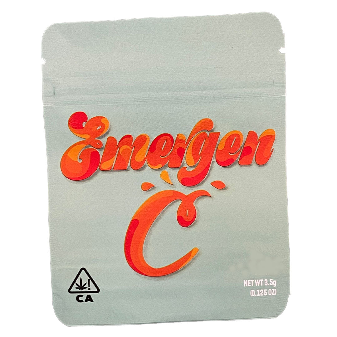 Cali Packs 3.5g Empty Mylar Bags Packaging