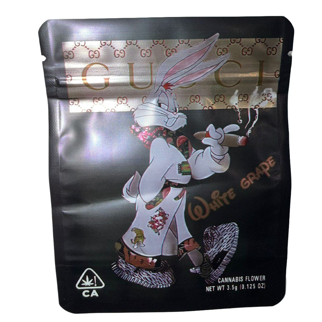 Cali Packs 3.5g Empty Mylar Bags Packaging