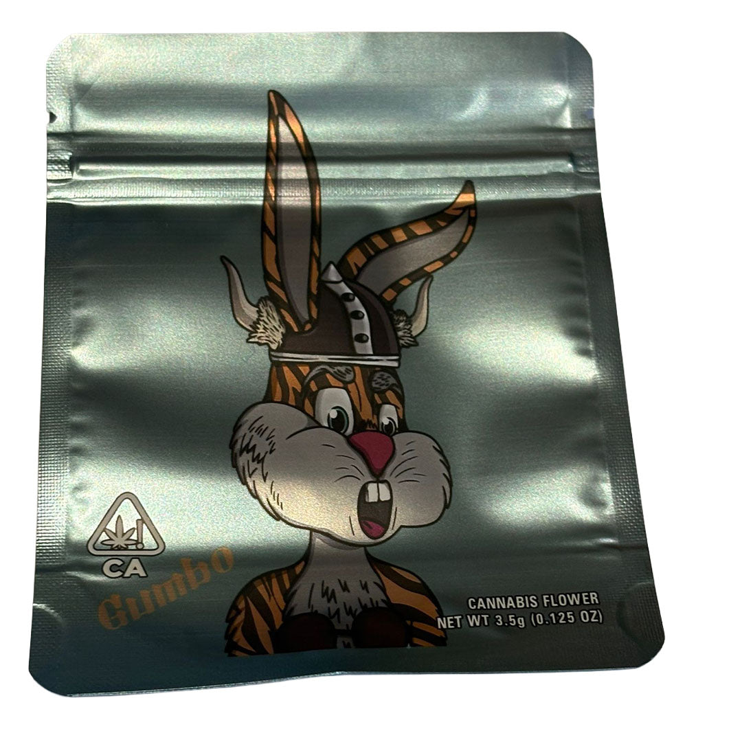 Cali Packs 3.5g Empty Mylar Bags Packaging