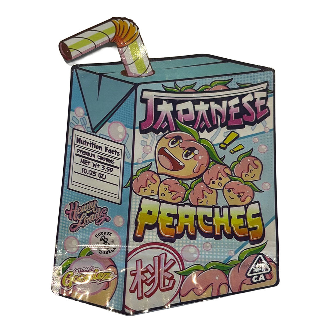 Cali Packs 3.5g Empty Mylar Bags Packaging