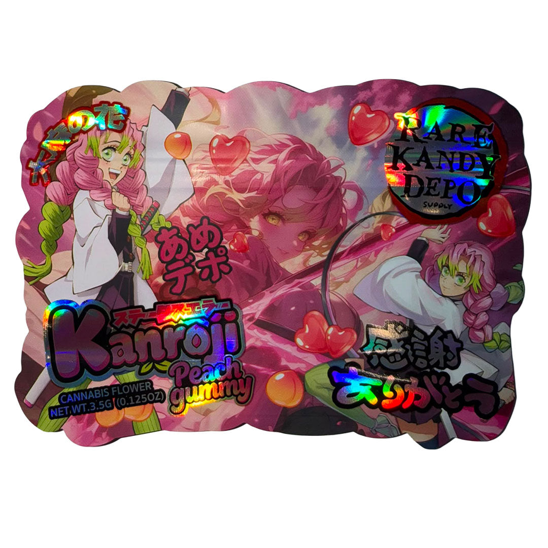 Cali Packs 3.5g Empty Mylar Bags Packaging