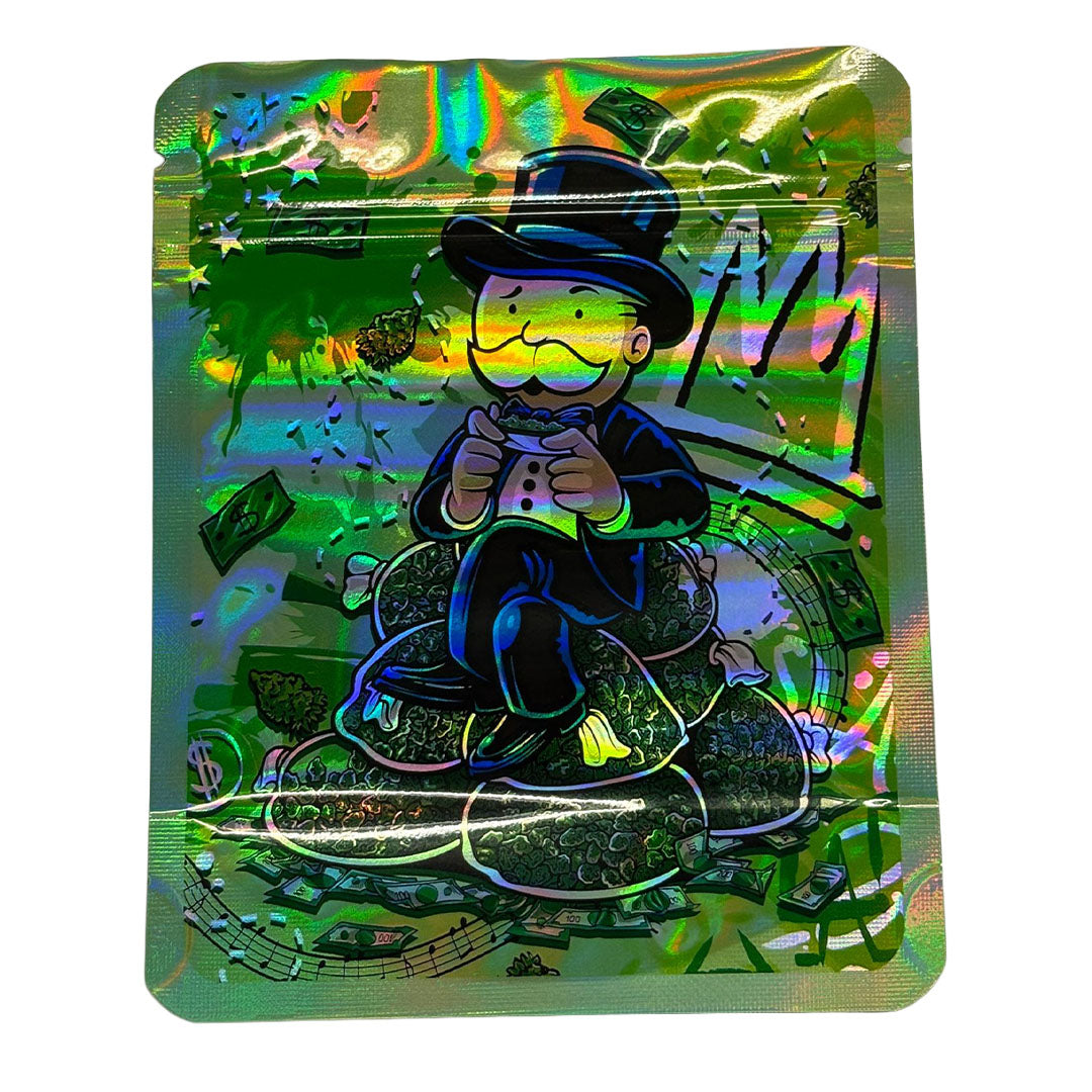 Cali Packs 3.5g Empty Mylar Bags Packaging