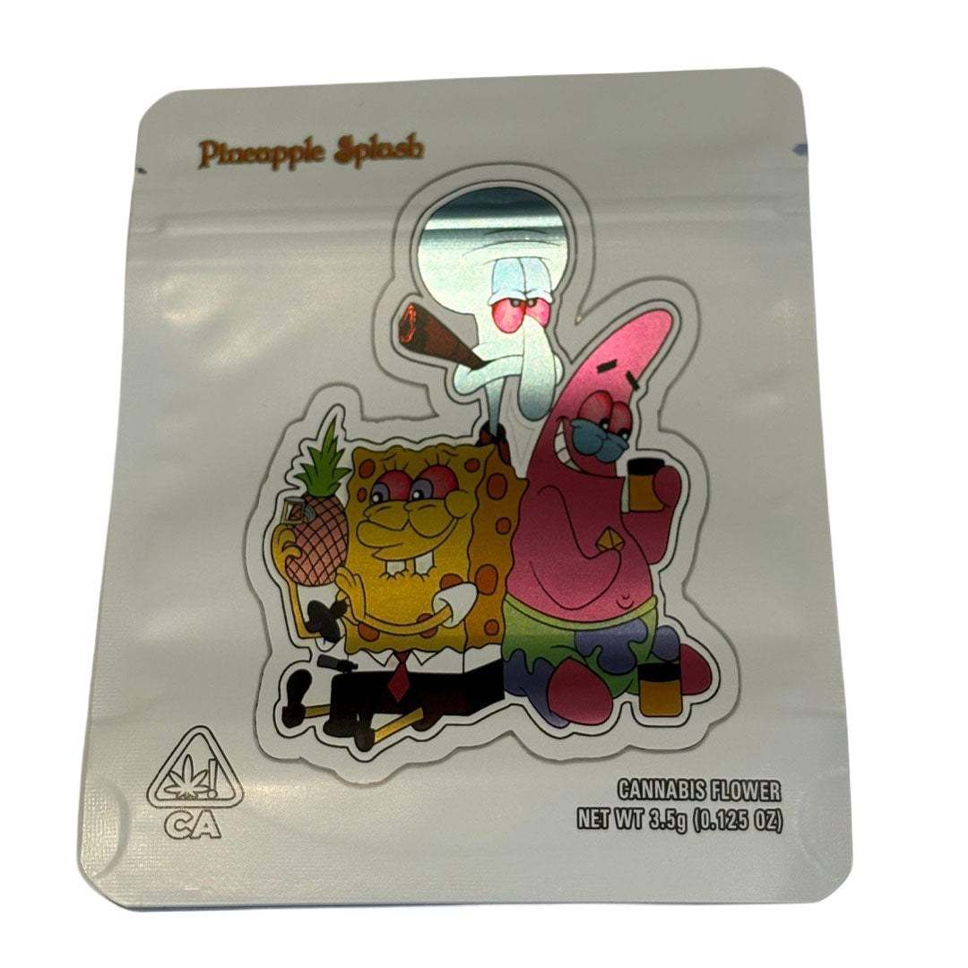 Cali Packs 3.5g Empty Mylar Bags Packaging