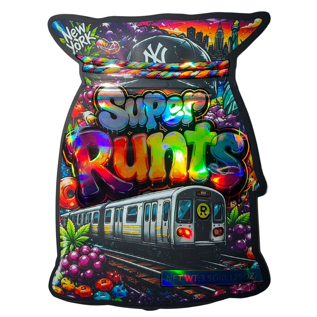 Cali Packs 3.5g Empty Mylar Bags Packaging