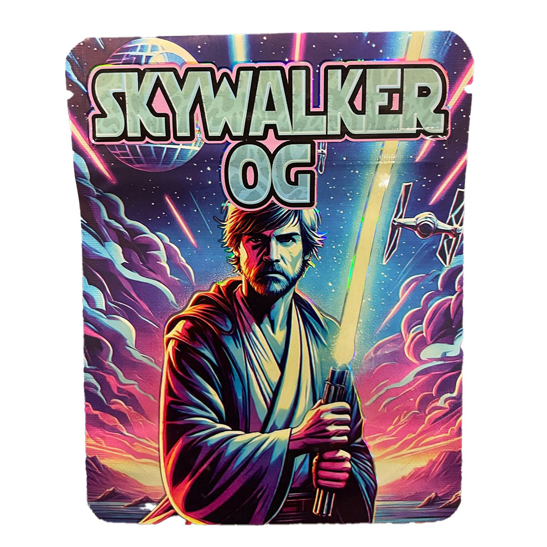 Cali Packs 3.5g Empty Mylar Bags Packaging