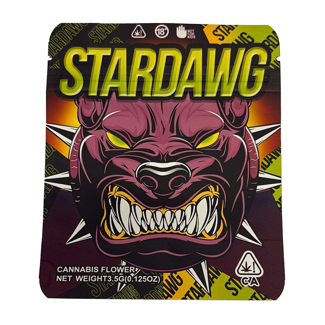 Cali Packs 3.5g Empty Mylar Bags Packaging
