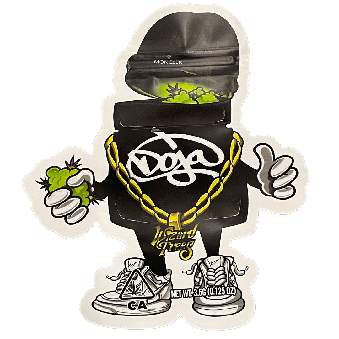 Cali Packs 3.5g Empty Mylar Bags Packaging